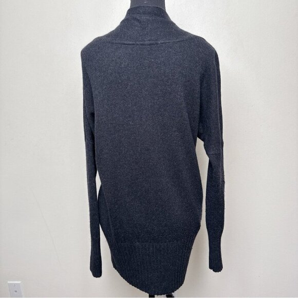 Aritzia Womens Xsmall Talula Cashmere Open Front Black Cardigan - Picture 2 of 15